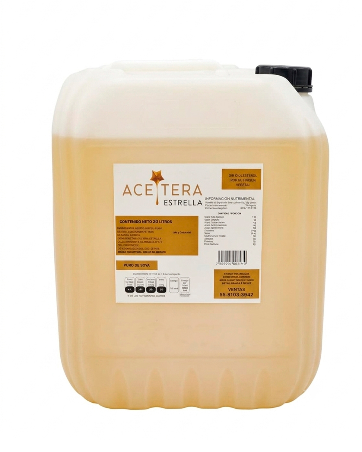 Aceite de Soya · Bidón 20 L