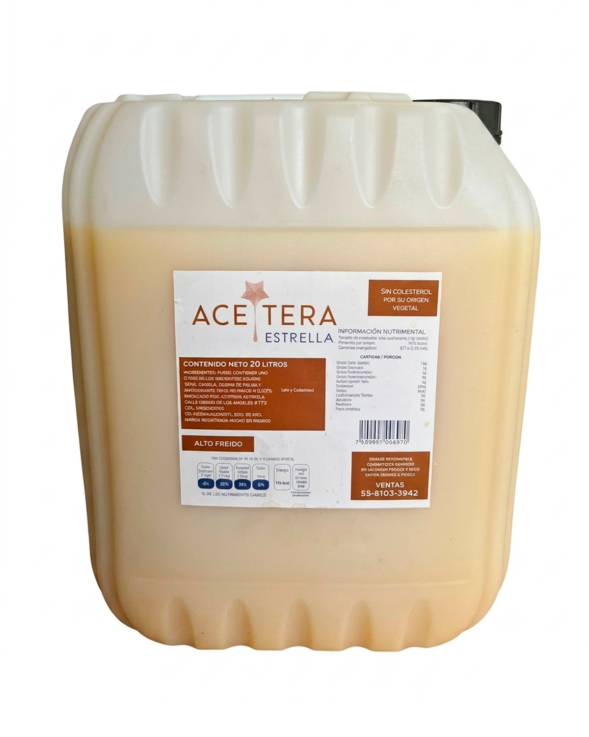 Aceite de Alto Freído · Bidón 20 L
