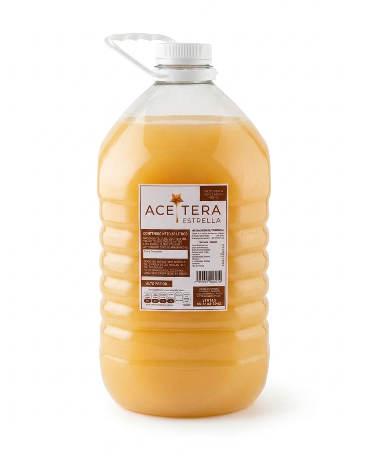 Aceite de Alto Freído · Garrafón 5 L